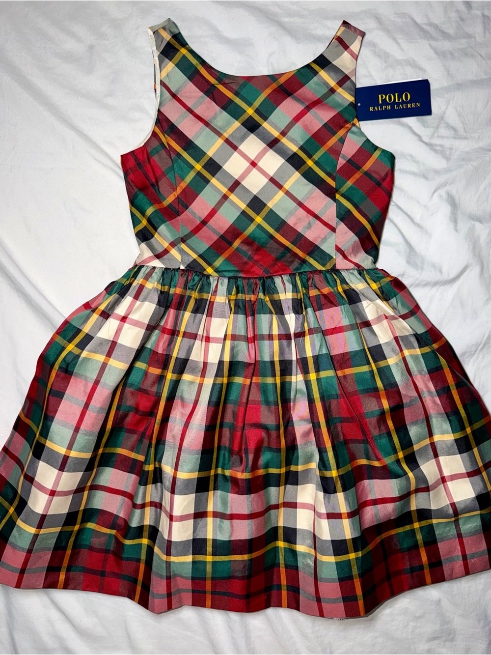 Polo Ralph Lauren Red Plaid Dress